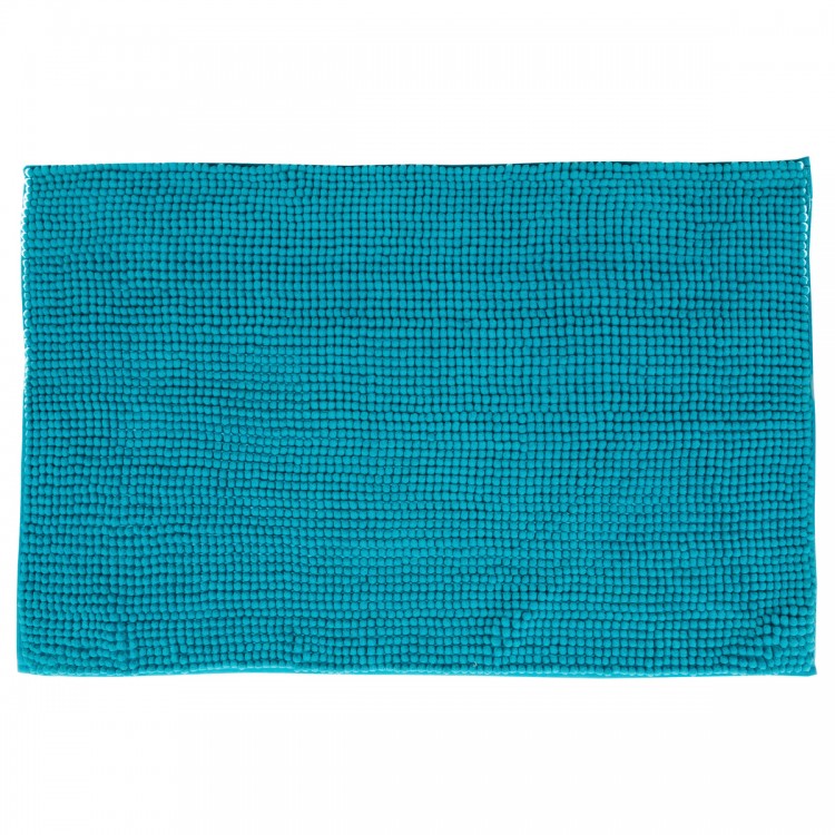 Tapis de bain chenille court - Divers coloris