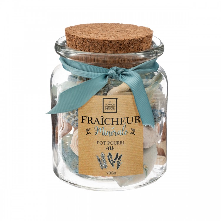 Pot-pourri en bocal - 2 parfums